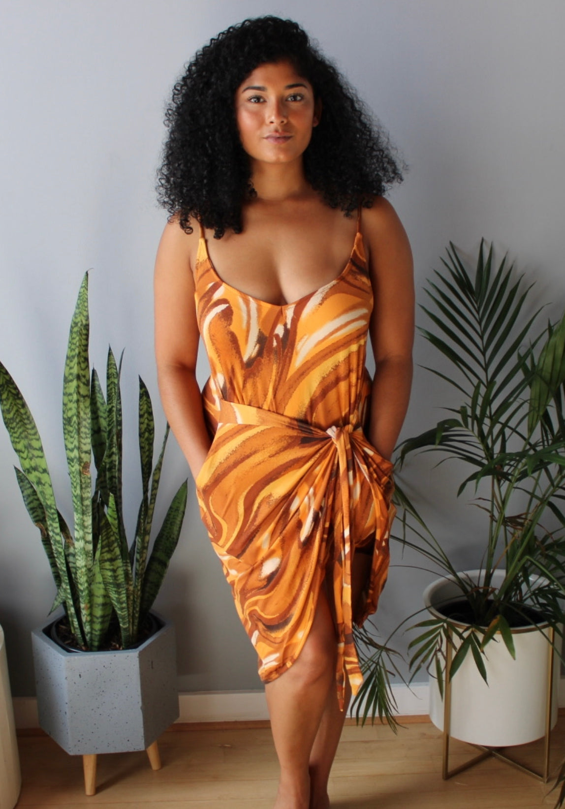 Want You Around Dress
